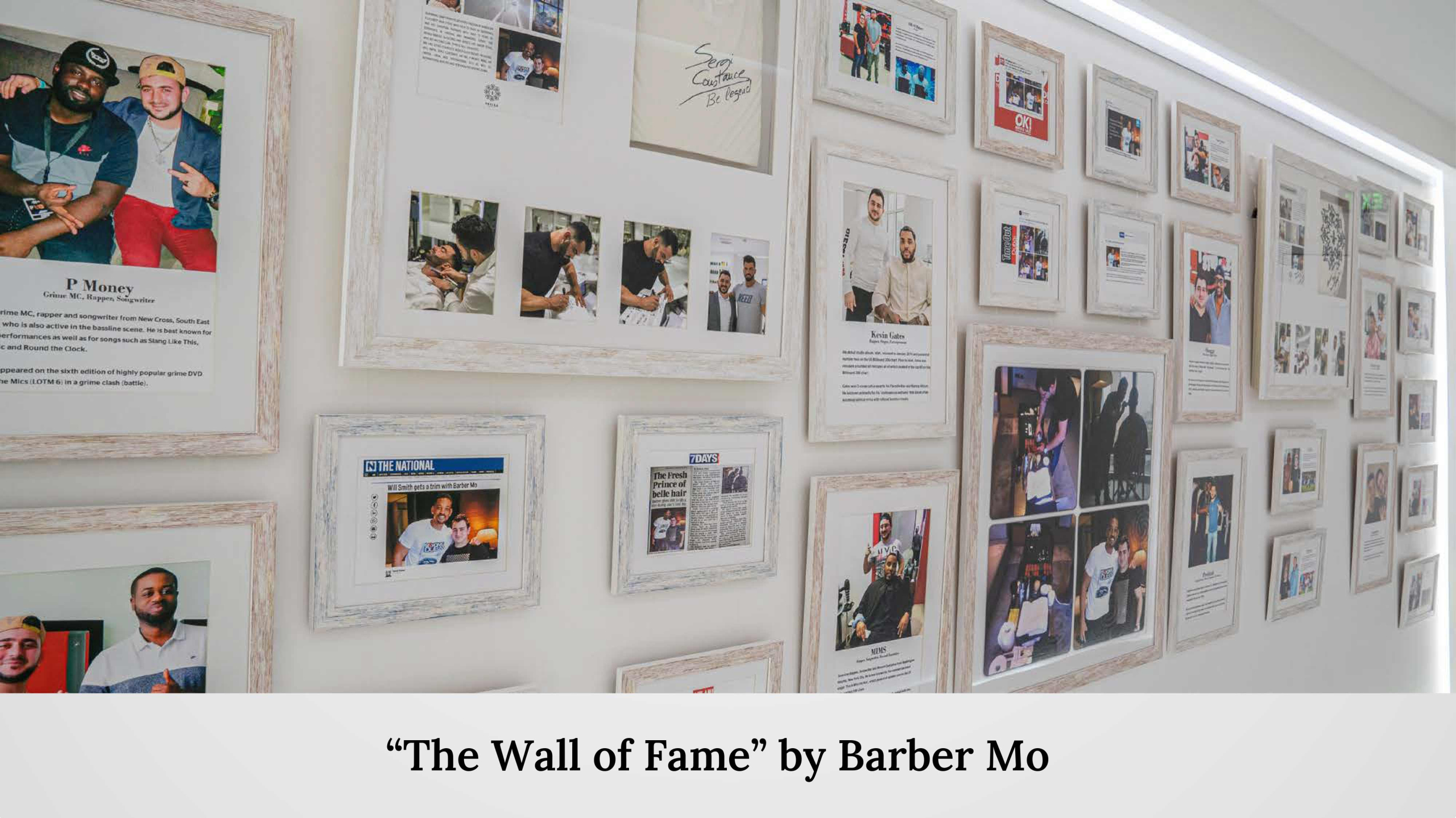 The Wall of Fame by Barber Mo
