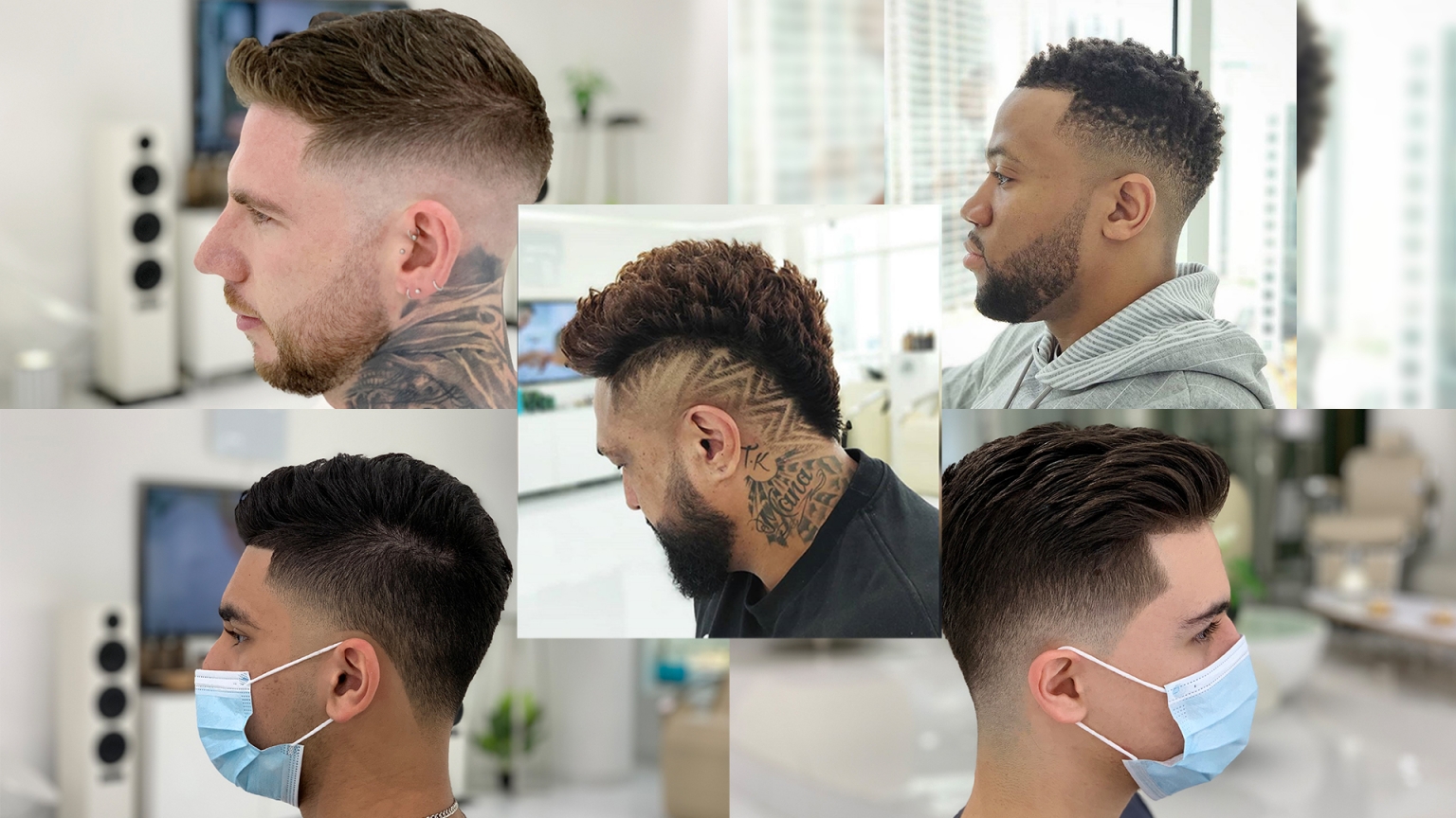 5 Different Types Of Fade Haircut - SKILLS By Barber Mo